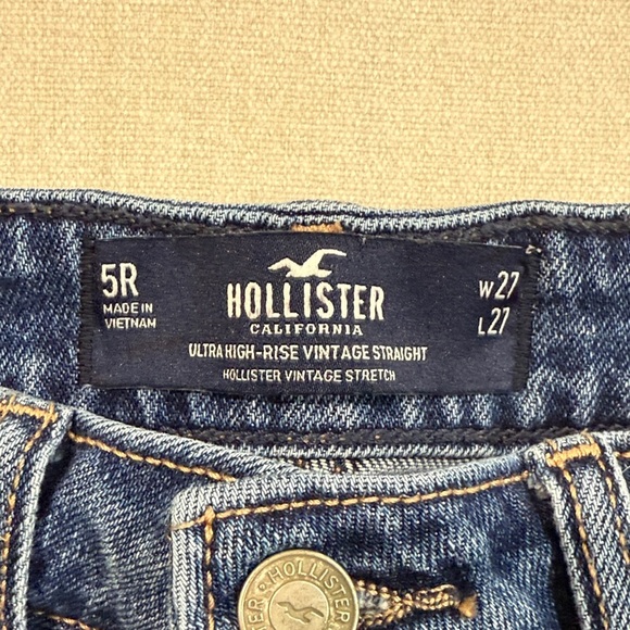 Hollister Navy Boyfriend Jeans - Picture 8 of 8